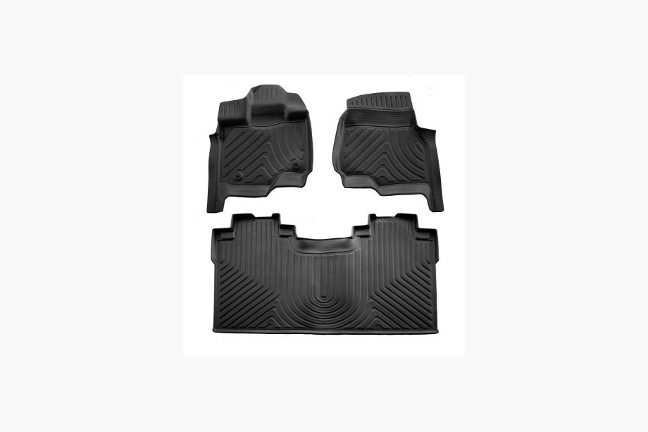 Ford F-150 2014–2021 Stingray 3D gummimåtter (Crew cab, 3 stk.) Image