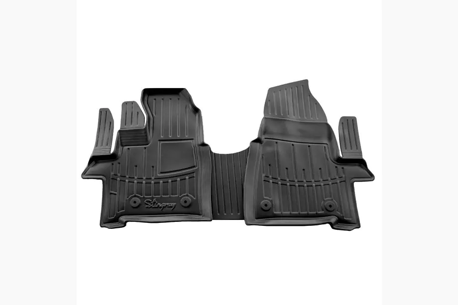 Ford Custom 2013–2022 Stingray 3D gummimåtter (3 stk.) Image