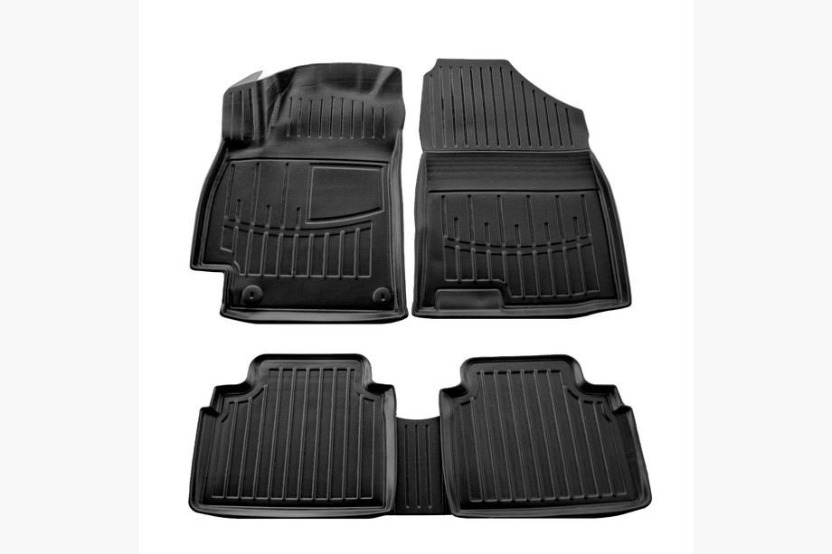 Hyundai Elantra (CN7) 2020– Stingray 3D gummimåtter til kabinen (5 stk.) Image