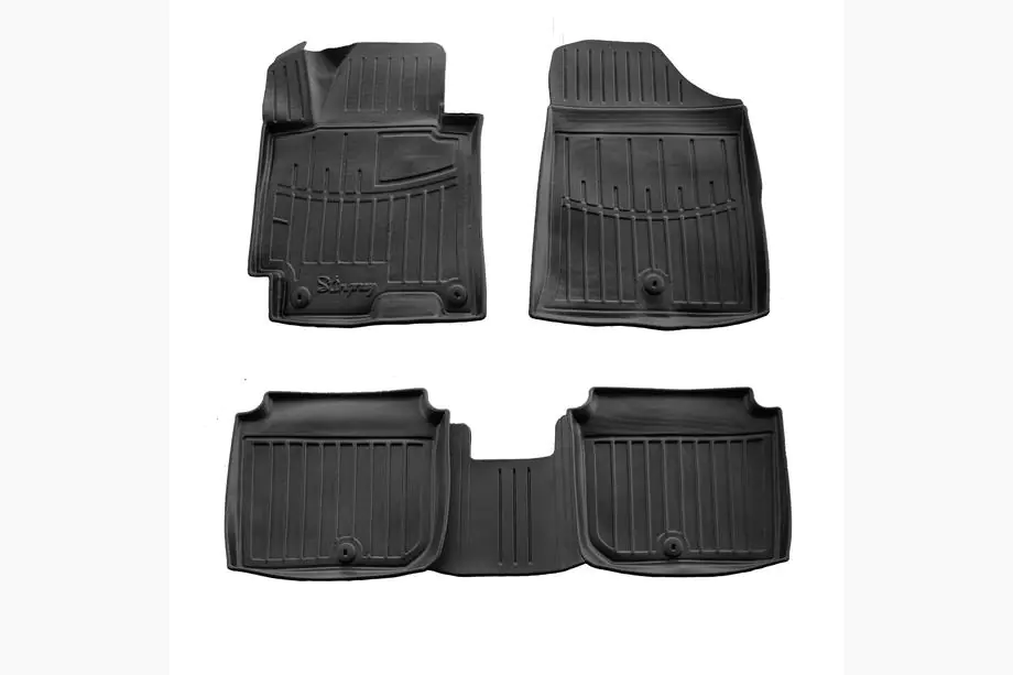 Hyundai Elantra (MD/UD) 2011–2015 Stingray 3D gummimåtter til kabinen (5 stk.) Image