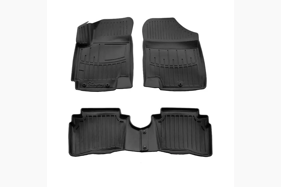 Hyundai I-20 2008–2012 Stingray 3D gummimåtter til kabine (4 stk.) Image
