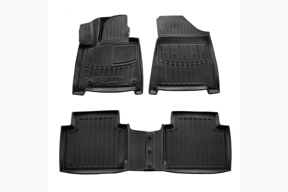 Hyundai Santa Fe 5 2023– Stingray 3D gummimåtter til kabine (4 stk.) Image