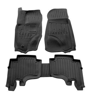 Stingray 3D gummimåtter til kabinen (5 stk.) Jeep Grand Cherokee WK 2004–2010