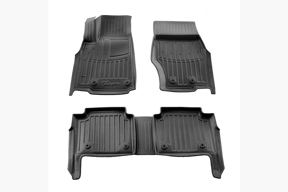 Jeep Grand Cherokee WL 2021– Stingray 3D gummimåtter (5 sæder, 5 stk.) Image