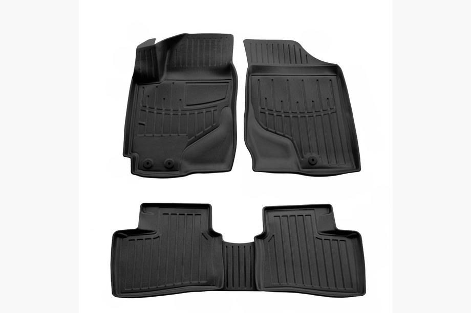 Kia Cerato 2 2010–2013 Stingray 3D gummimåtter til kabinen (5 stk.) Image