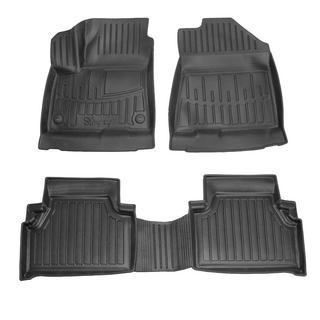 Stingray 3D gummigulvmåtter (Til EV, 5 stk) Kia Soul III 2019–