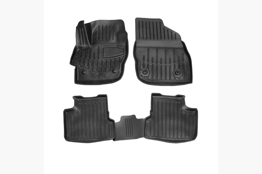 Mazda 3 2009–2013 Stingray 3D gummimåtter til kabinen (Europe, 4 stk) Image