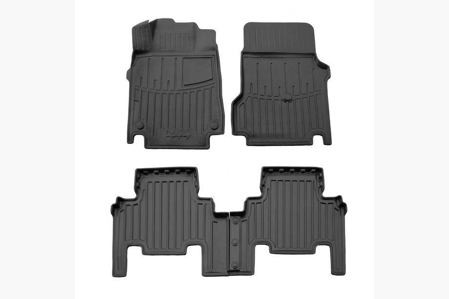 Mercedes A-klasse W168 1997–2004 Stingray 3D gummimåtter til kabinen (Short, 4 stk.) Image