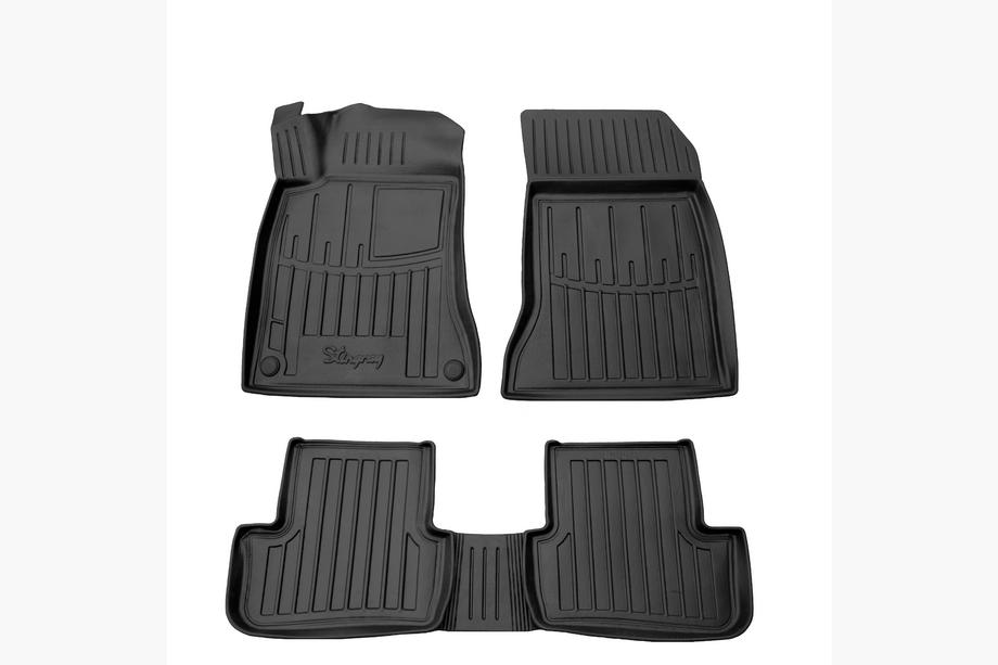 Mercedes A-Klasse W176 2012–2018 Stingray 3D gummimåtter til kabinen (5 stk.) Image