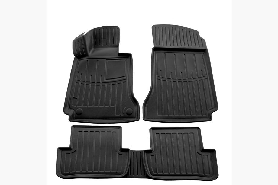 Mercedes C-class W204 2007–2015 Stingray 3D gummimåtter til kabinen (5 stk.) Foto 1