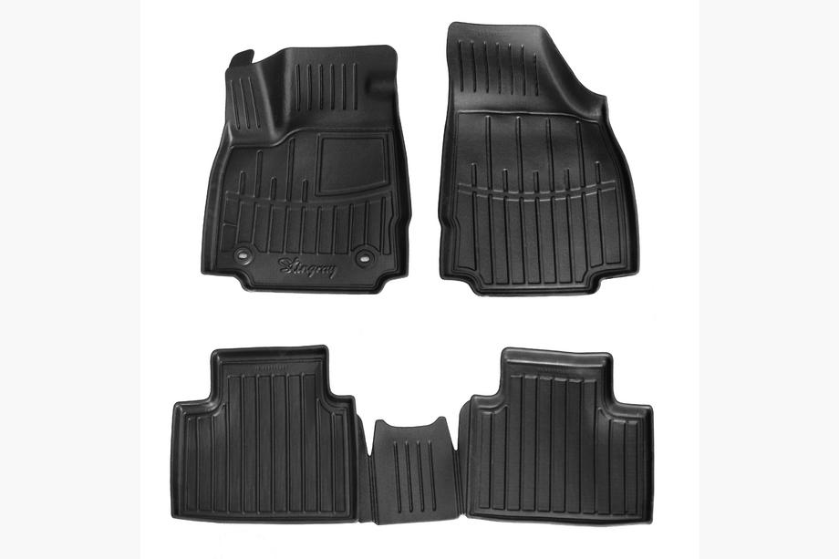 MG 3 2011–2024 Stingray 3D gummimåtter til kabine (4 stk.) Foto 1