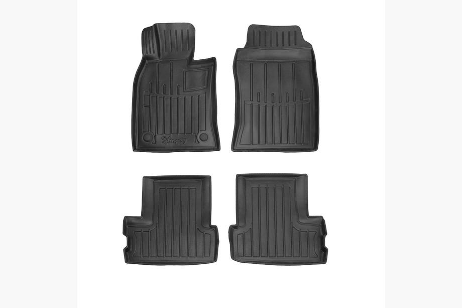 Mini Cooper R50/52/53 2000–2006 Stingray 3D gummimåtter til kabine (4 stk.) Image