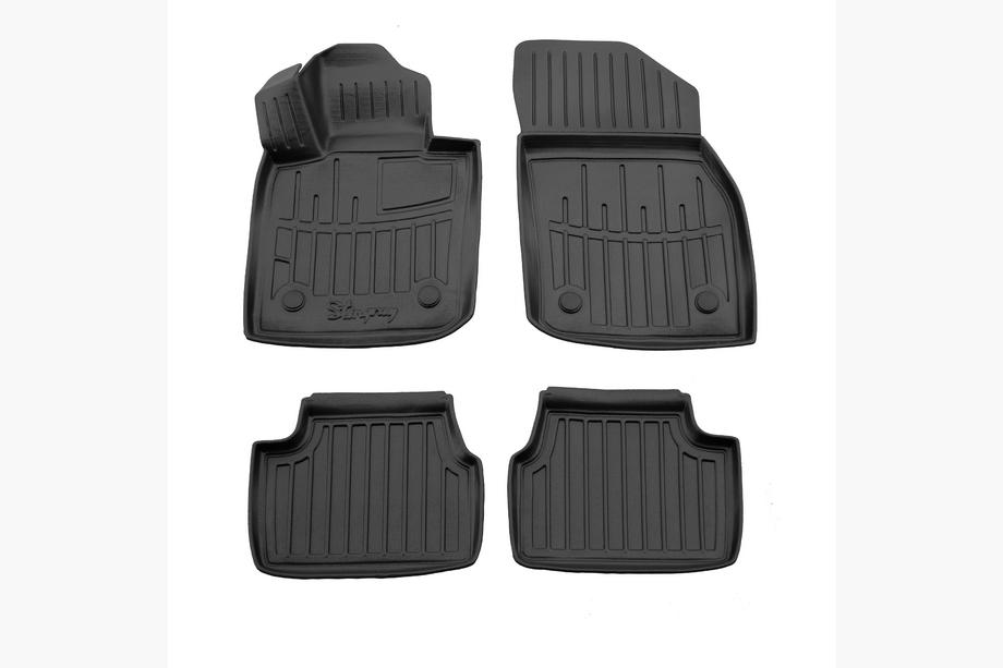 Mini Cooper F55/56/57 2014–2023 Stingray 3D gummimåtter (5-dørs, 4 stk.) Image