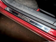 Nissan Qashqai 2007–2010 Dørtrinslister (Carmos V1, 4 stk., rustfrit stål) foto 1