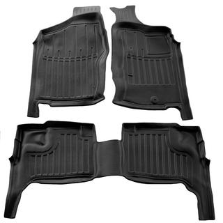 Stingray 3D gummimåtter (til Navara (D22), højrestyret, 3 stk.) Nissan NP300 1999–2015