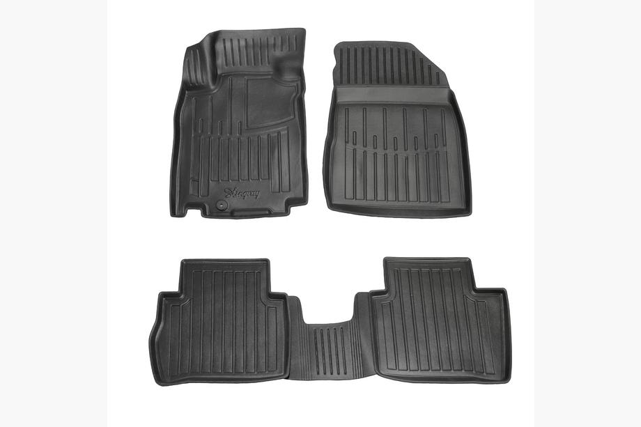 Nissan Tiida 2004–2011 Stingray 3D gummimåtter til kabine (4 stk.) Image