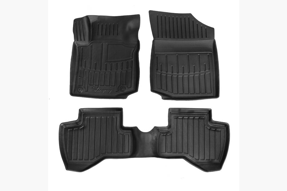 Citroen C-1 2005–2014 Stingray 3D gummimåtter (3 stk.) Image