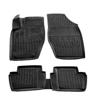 Peugeot 307 2001–2008 Stingray 3D gummimåtter til kabinen (5 stk.) foto 1