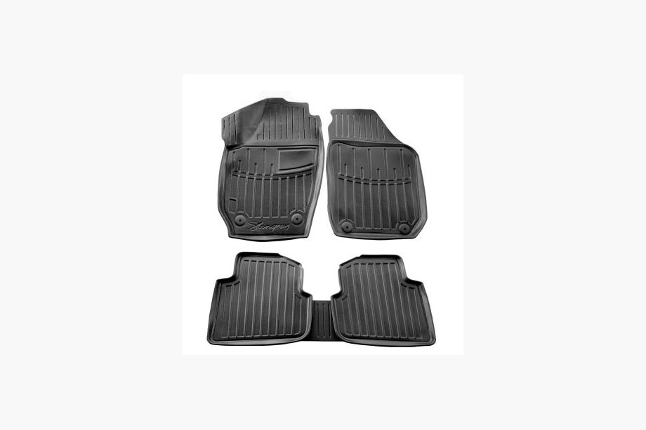 Skoda Roomster 2006–2015 Stingray 3D gummimåtter til kabinen (5 stk.) Image
