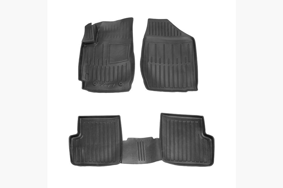 Toyota Corolla 2002–2007 Stingray 3D gummimåtter til kabine (4 stk.) Image