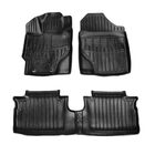 Toyota Yaris 2010–2020 Stingray 3D gummimåtter til kabine (4 stk.) foto 1