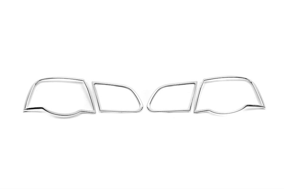 Volkswagen Passat B6 2006–2012 Stoplygte-kromcovers (2 stk., plast) Image