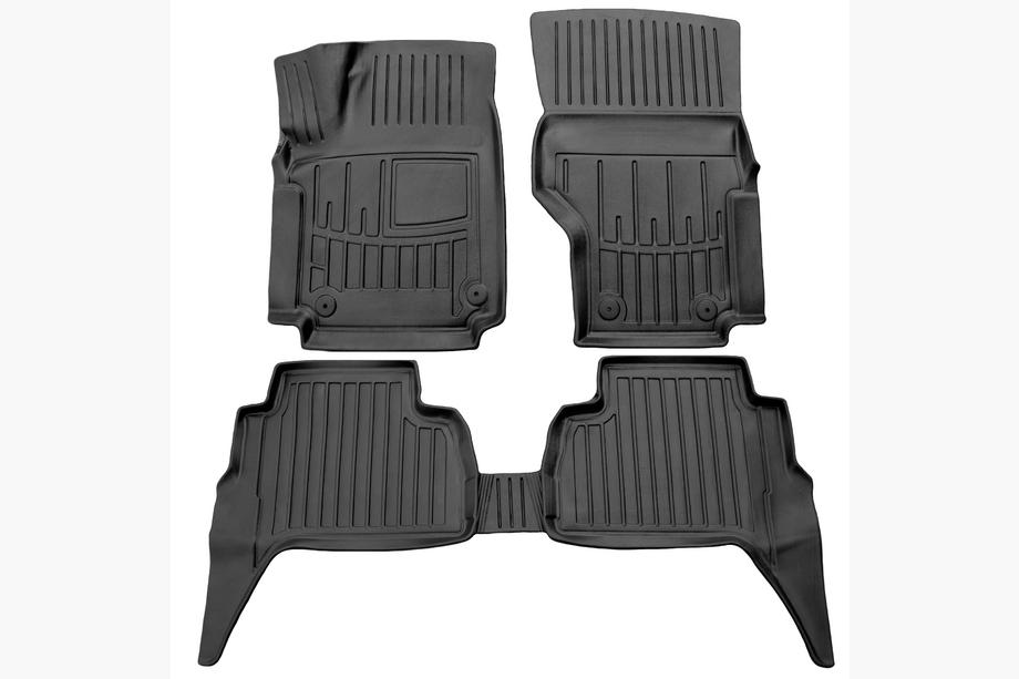 Volkswagen Amarok 2010–2022 Stingray 3D gummimåtter til kabinen (5 stk.) Image
