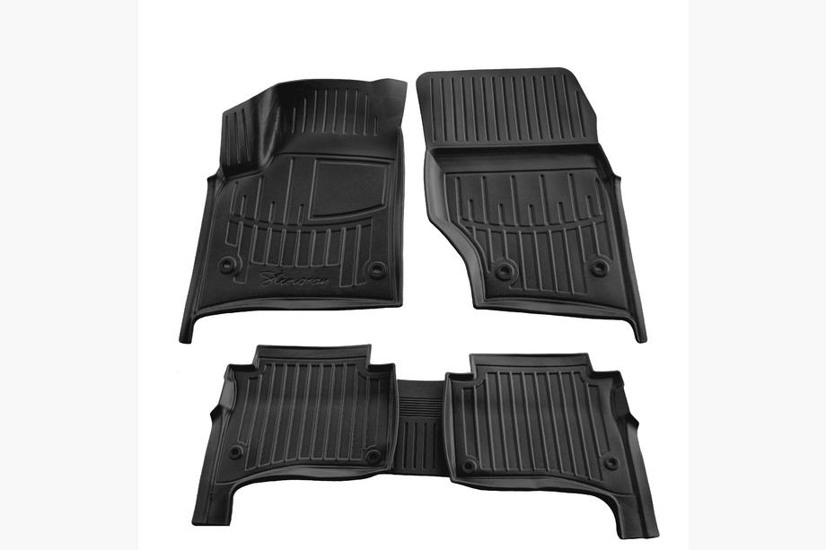 Volkswagen Touareg 2002–2010 Stingray 3D gummimåtter til kabinen (5 stk.) Image