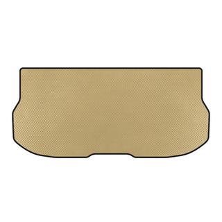EVA bagagerumsmåtte (med 3. række, 7-personers, beige)