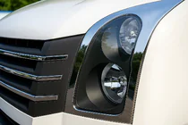 Volkswagen Crafter 2006–2016 Krom forlygteramme (2 stk., rustfrit stål) foto 4