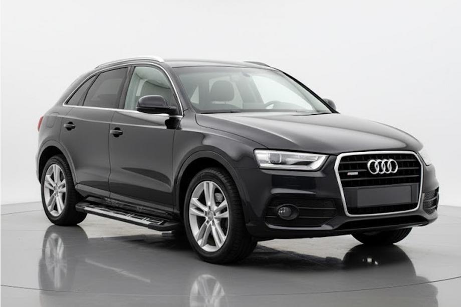Audi Q3 2011–2019 Sunrise sidetrin (2 stk., aluminium) Image