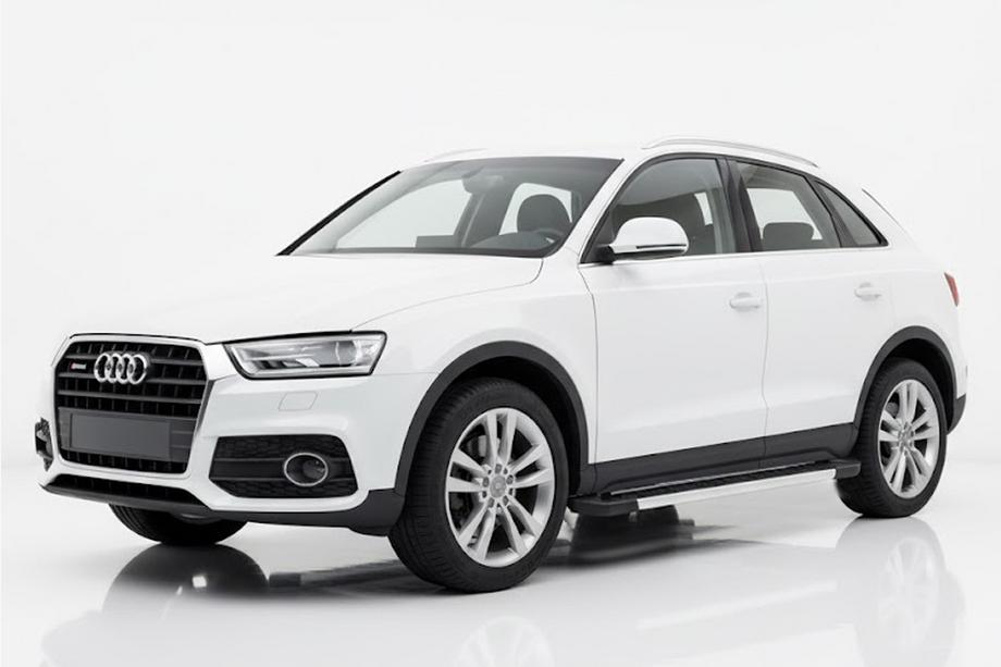 Audi Q3 2011–2019 RedLine V1 sidestrin (2 stk., aluminium) Image
