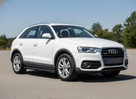 Audi Q3 2011–2019 RedLine Black side trinbrætter (2 stk., aluminium) foto 1