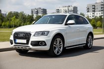 Audi Q5 2008–2017 Sidetrin Tayga (2 stk., aluminium) foto 1