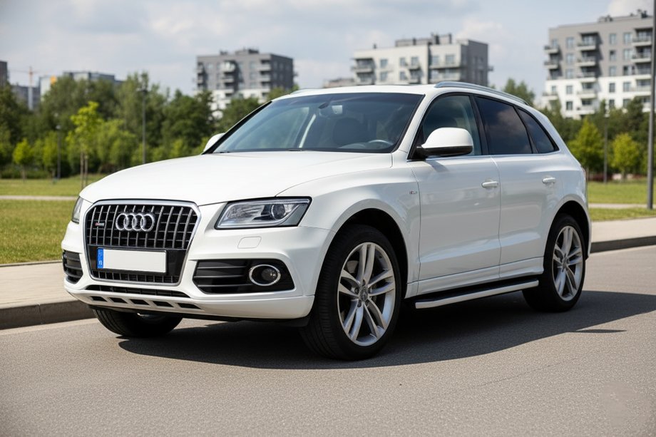 Audi Q5 2008–2017 Sidetrin Tayga (2 stk., aluminium) Image