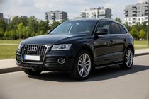 Audi Q5 2008–2017 Allmond Black sidetrin (2 stk., aluminium) foto 1
