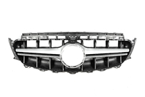 Mercedes E-klasse Coupé C238 2016–2024 Frontgrill i E63 AMG-design Silver (til Avantgarde/AMG-Line/E43/E53 2016-2020) foto 1
