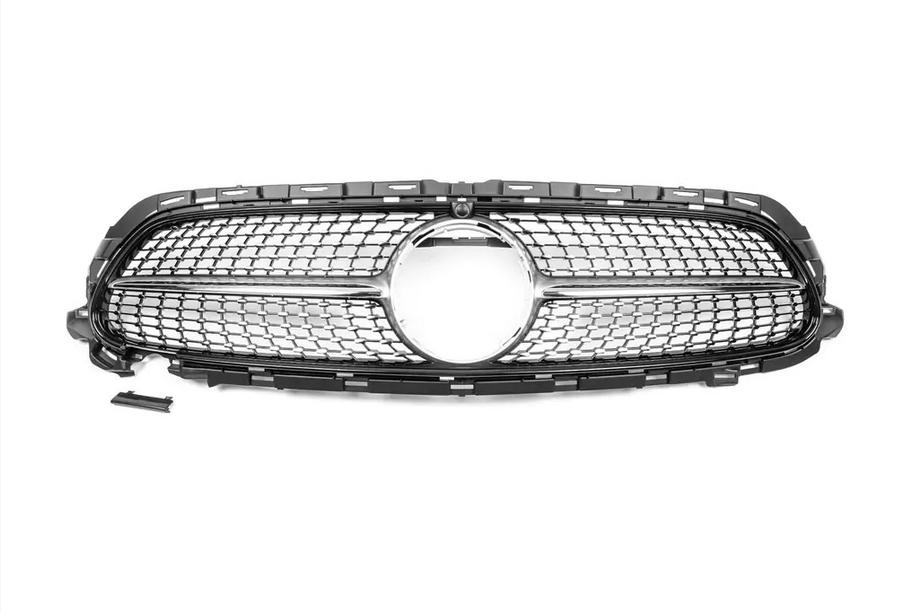Mercedes E-klasse Coupé C238 2016–2024 Frontgrill Diamond Silver (til AMG-Line 2020-2023) Image