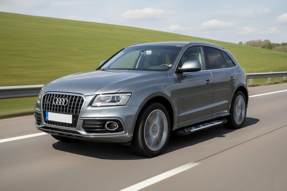 Audi Q5 2008–2017 Sunrise sidetrin (2 stk., aluminium) Image