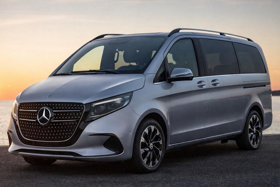 Mercedes Vito/V-klasse W447 2014– Frontgrill AMG-Line (2024+) Image