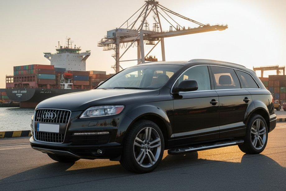 Audi Q7 2005–2015 Sunrise sidetrin (2 stk., aluminium) Image