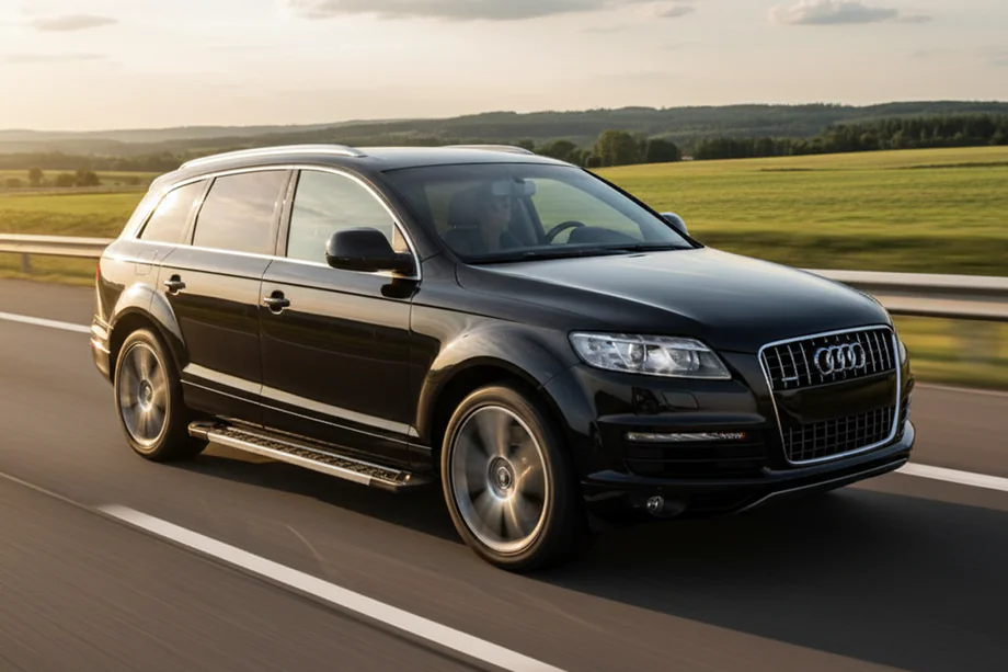 Audi Q7 2005–2015 RedLine V1 sidestrin (2 stk., aluminium) Image