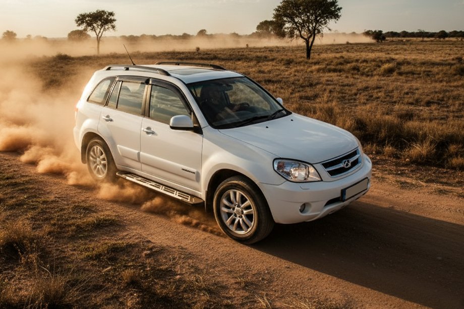 Chery Tiggo 1 2005–2016 Sunrise sidetrin (2 stk., aluminium) Image