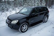 Chery Tiggo 1 2005–2016 Sidetrin Tayga (2 stk., aluminium) foto 1