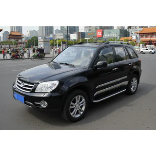 Maydos V1 sidetrin (2 stk., aluminium ↗ rustfrit stål) Chery Tiggo 1 2005–2016 foto 2
