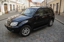 Chery Tiggo 1 2005–2016 Bosphorus Black sidetrin (2 stk., aluminium) foto 1