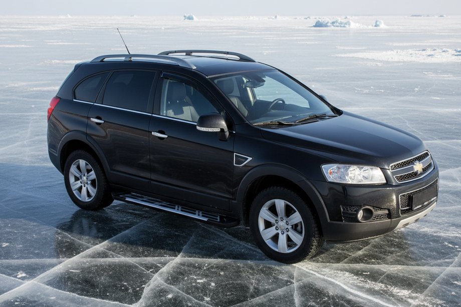 Chevrolet Captiva 2006–2019 Sunrise sidetrin (2 stk., aluminium) Image