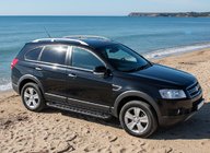 Chevrolet Captiva 2006–2019 RedLine Black side trinbrætter (2 stk., aluminium) foto 2