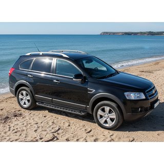 RedLine Black side trinbrætter (2 stk., aluminium) Chevrolet Captiva 2006–2019 foto 2