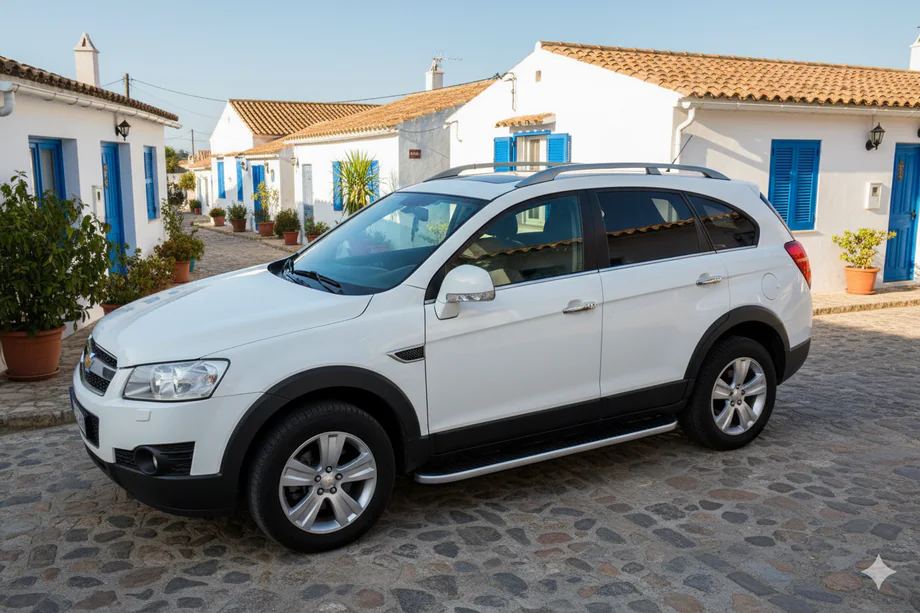 Chevrolet Captiva 2006–2019 Sidetrin Tayga Grey (2 stk., aluminium) Image